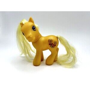 My Little Pony G3 Hasbro 2002 Butterscotch with Yellow Tinsel Hair